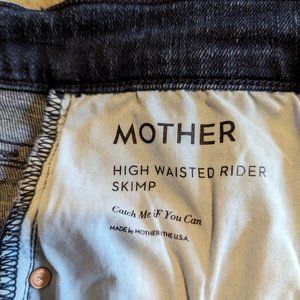 Mother high waisted rider skimp 28